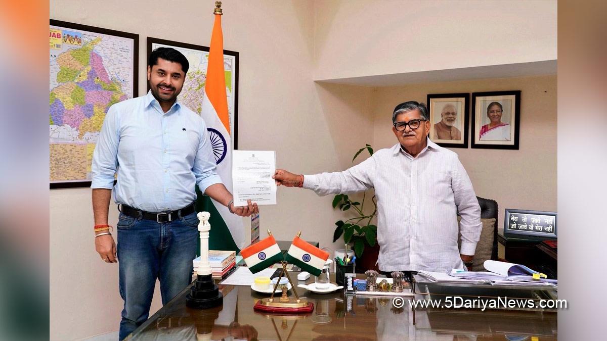 Sukhwinder Singh Bindra, Bharatiya Janata Party, BJP, BJP Punjab, Gulab Chand Kataria, Governor of Punjab, Punjab Governor, Punjab Raj Bhavan