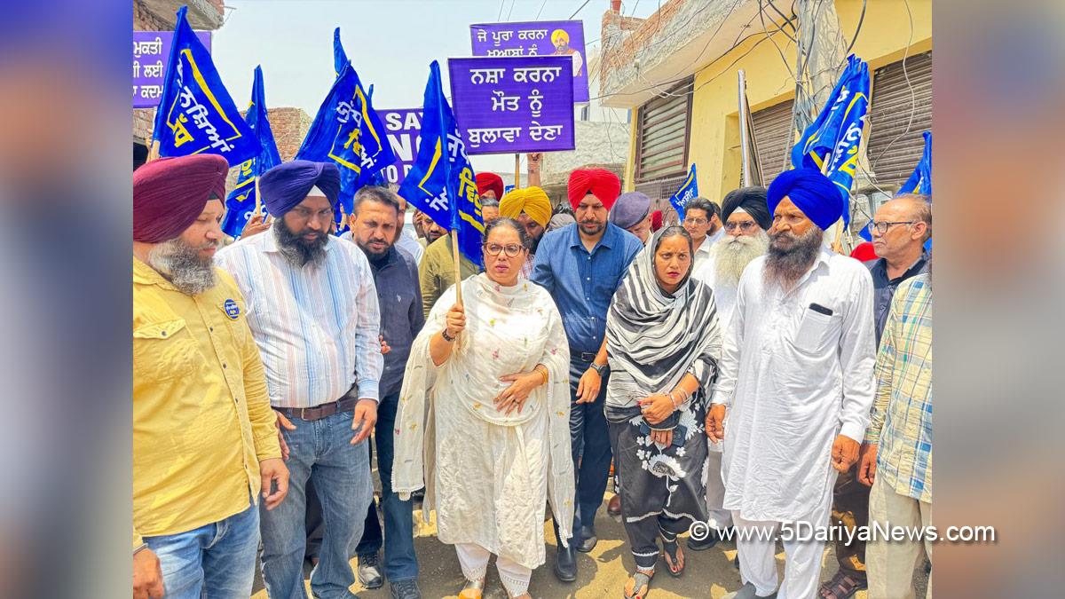 Jeevan Jyot Kaur, Amritsar, AAP, Aam Aadmi Party, Aam Aadmi Party Punjab, AAP Punjab, Anti Drug Mission, Drive Against Drugs, Comprehensive Action against Drug Abuse, CADA, Nasha Mukt Bharat Abhiyan, War Against Drugs, Yudh Nashian Virudh