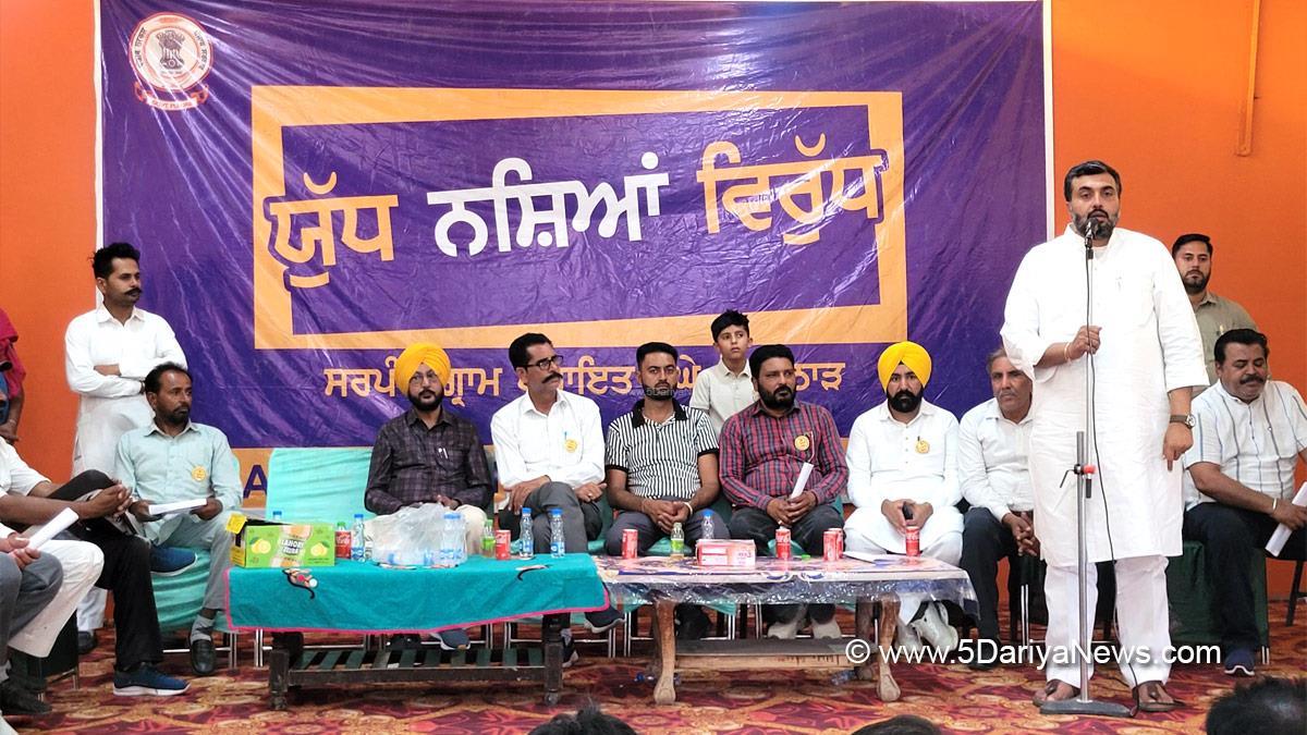 Jagdeep Kamboj Goldy, Jalalabad, AAP, Aam Aadmi Party, Aam Aadmi Party Punjab, AAP Punjab, Anti Drug Mission, Drive Against Drugs, Comprehensive Action against Drug Abuse, CADA, Nasha Mukt Bharat Abhiyan, War Against Drugs, Yudh Nashian Virudh