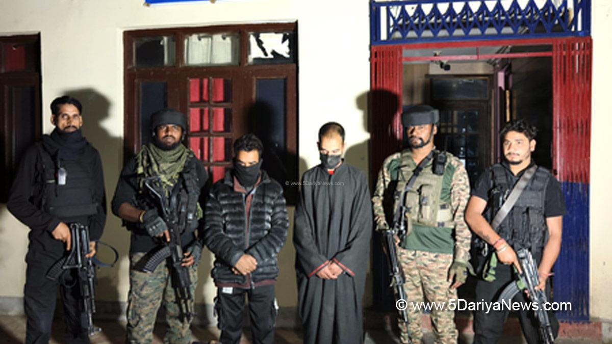 Crime News, Crime News JK, Shopian, Shopian Terrorist Arrest, Terrorists arrested in Shopian, Shopian terror arrests, Jammu and Kashmir terrorism, Indian Army Shopian