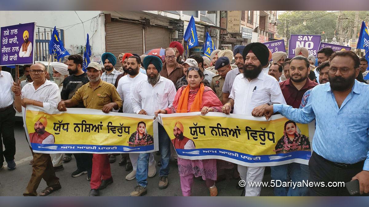 Jeevan Jyot Kaur, Amritsar, AAP, Aam Aadmi Party, Aam Aadmi Party Punjab, AAP Punjab, Dr Jasbir Singh Sandhu,Dr Inderbir Singh Nijjar,Dr Ajay Gupta, Anti Drug Mission, Drive Against Drugs, Comprehensive Action against Drug Abuse, CADA, Nasha Mukt Bharat Abhiyan, War Against Drugs, Yudh Nashian Virudh