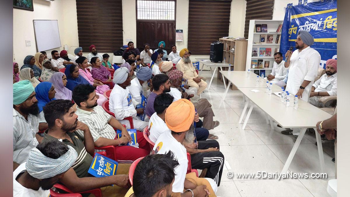 Harinder Singh Dhaliwal, Barnala, Aam Aadmi Party, Aam Aadmi Party Punjab, AAP Punjab, Anti Drug Mission, Drive Against Drugs, Comprehensive Action against Drug Abuse, CADA, Nasha Mukt Bharat Abhiyan, War Against Drugs, Yudh Nashian Virudh