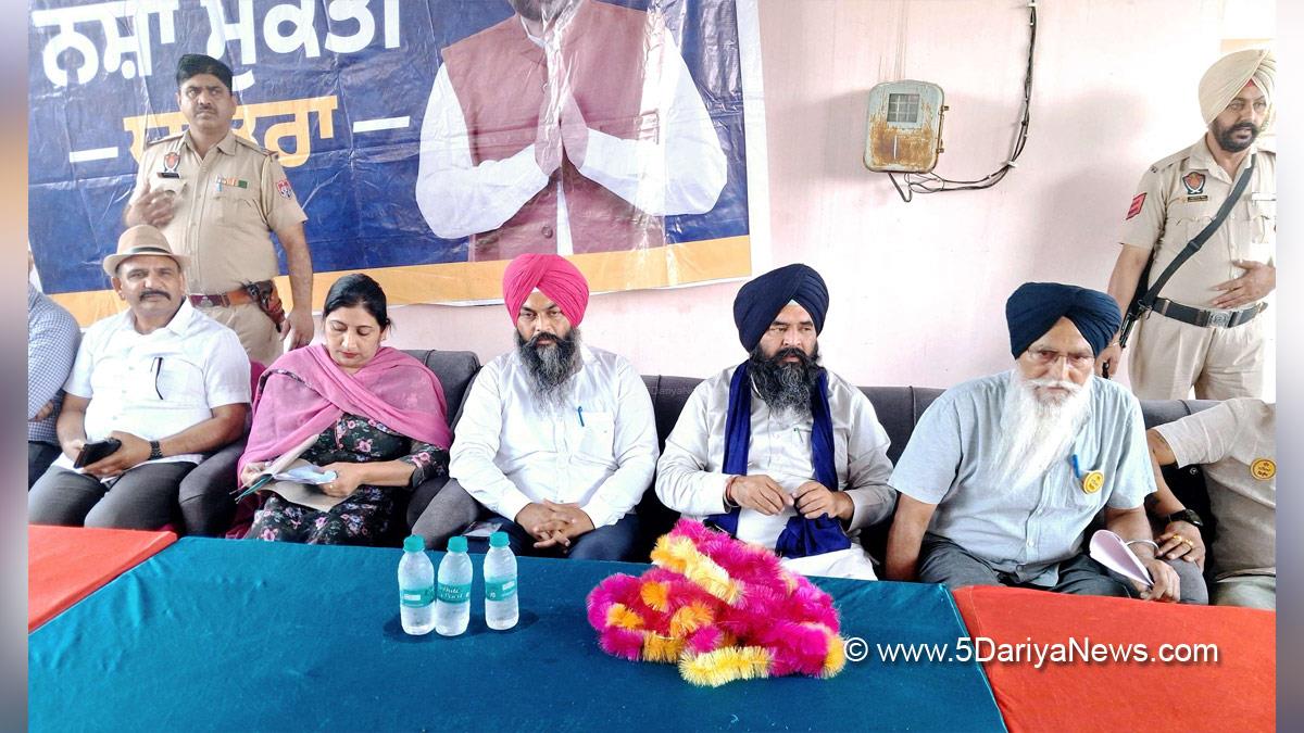 Jai Krishan Rouri, Jai Krishan, Jai Krishan Singh Rouri, AAP, Aam Aadmi Party, Aam Aadmi Party Punjab, AAP Punjab, Government of Punjab, Punjab Government, Anti Drug Mission, Drive Against Drugs, Comprehensive Action against Drug Abuse, CADA, Nasha Mukt Bharat Abhiyan, War Against Drugs, Yudh Nashian Virudh