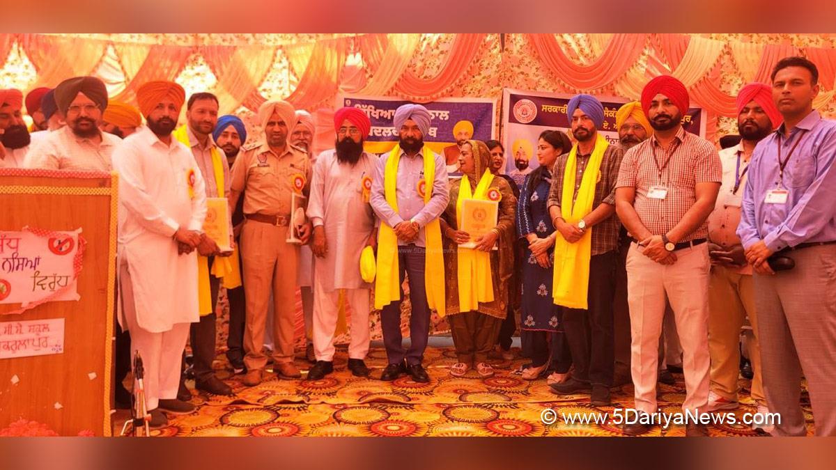 Dr Charanjit Singh, Chamkaur Sahib, AAP, Aam Aadmi Party, Aam Aadmi Party Punjab, AAP Punjab, Anti Drug Mission, Drive Against Drugs, Comprehensive Action against Drug Abuse, CADA, Nasha Mukt Bharat Abhiyan, War Against Drugs, Yudh Nashian Virudh