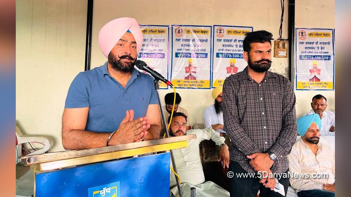 Devinderjeet Singh Laddi Dhose, Dharamkot, AAP, Aam Aadmi Party, Aam Aadmi Party Punjab, AAP Punjab, Anti Drug Mission, Drive Against Drugs, Comprehensive Action against Drug Abuse, CADA, Nasha Mukt Bharat Abhiyan, War Against Drugs, Yudh Nashian Virudh