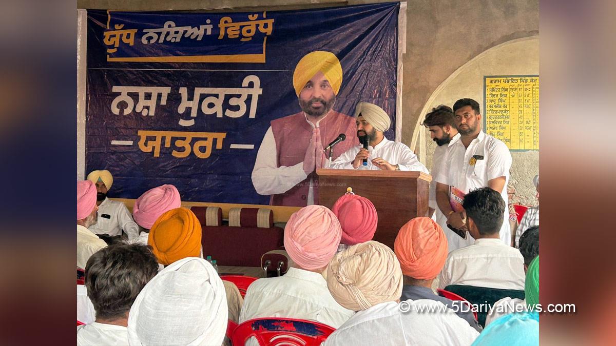 Gurpreet Singh Banawali, AAP, Aam Aadmi Party, Aam Aadmi Party Punjab, Mansa, Sardulgarh, AAP Punjab, Principal Budh Ram, Dr Vijay Singla,Anti Drug Mission, Drive Against Drugs, Comprehensive Action against Drug Abuse, CADA, Nasha Mukt Bharat Abhiyan, War Against Drugs, Yudh Nashian Virudh