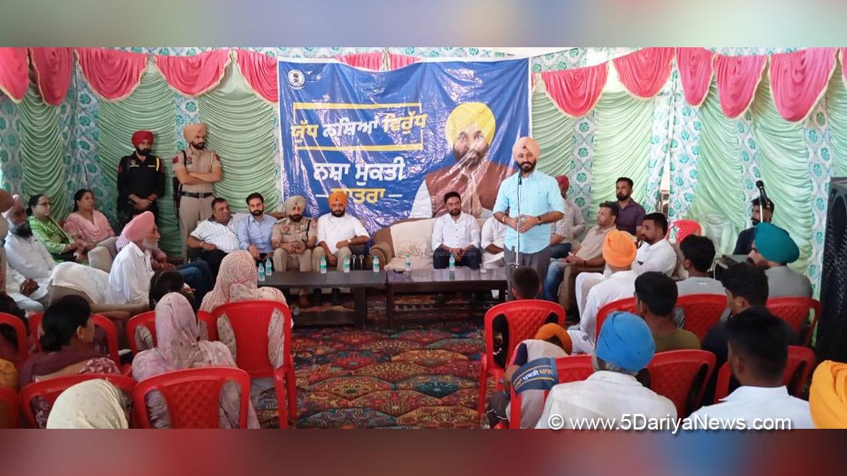 Amritpal Singh Sukhanand, Bhagha Purana, AAP, Aam Aadmi Party, Aam Aadmi Party Punjab, AAP Punjab, Anti Drug Mission, Drive Against Drugs, Comprehensive Action against Drug Abuse, CADA, Nasha Mukt Bharat Abhiyan, War Against Drugs, Yudh Nashian Virudh