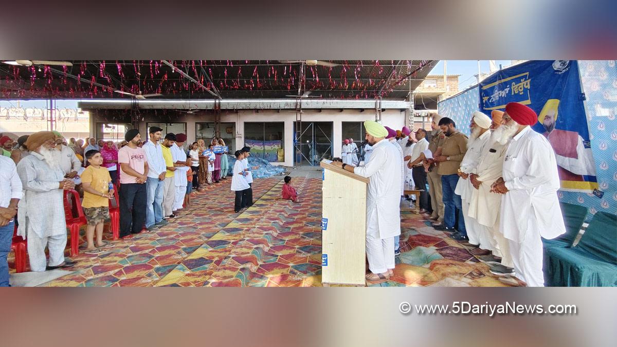 Harinder Singh Dhaliwal, Barnala, Aam Aadmi Party, Aam Aadmi Party Punjab, AAP Punjab, Anti Drug Mission, Drive Against Drugs, Comprehensive Action against Drug Abuse, CADA, Nasha Mukt Bharat Abhiyan, War Against Drugs, Yudh Nashian Virudh