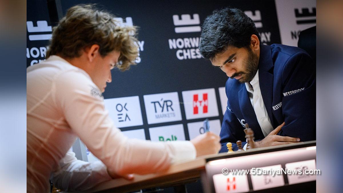Sports News, Chess, Norway Chess, Norway Chess 2025, Magnus Carlsen, Gukesh Dommaraju, Gukesh Chess