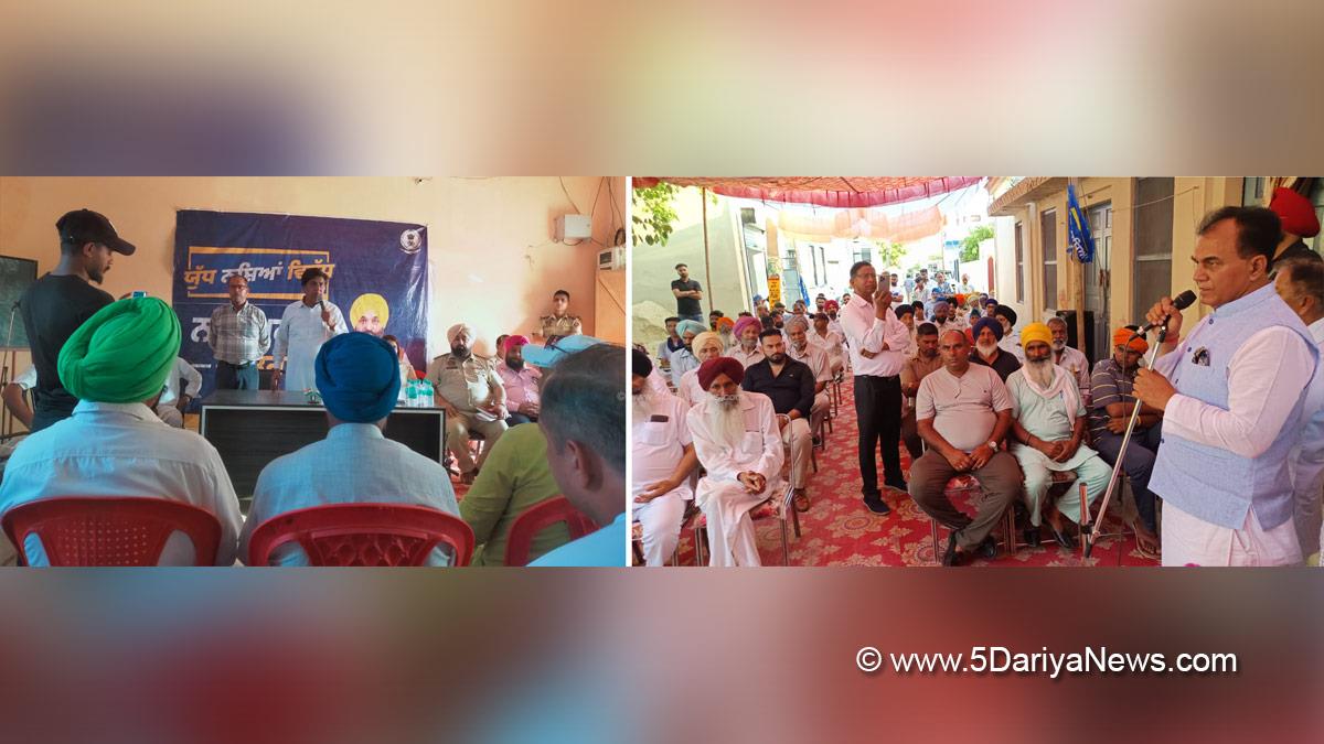 Bram Shanker Jimpa, AAP, Aam Aadmi Party, Aam Aadmi Party Punjab, AAP Punjab, Hoshiarpur, Raj Kumar Chabbewal,Anti Drug Mission, Drive Against Drugs, Comprehensive Action against Drug Abuse, CADA, Nasha Mukt Bharat Abhiyan, War Against Drugs, Yudh Nashian Virudh
