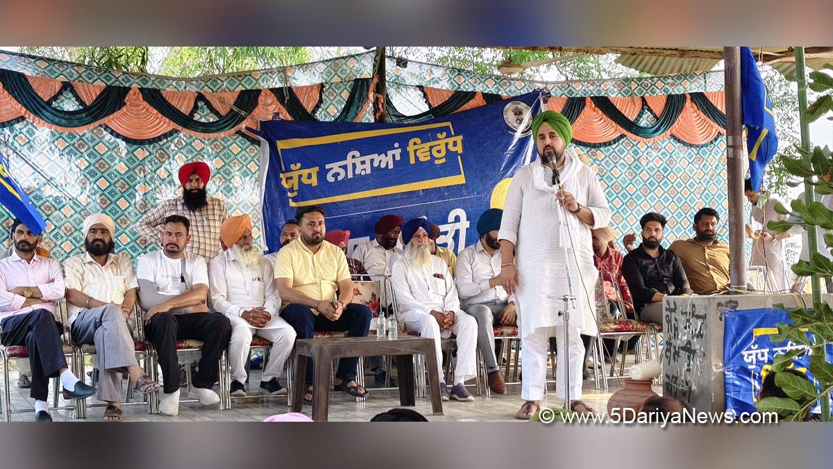 Harinder Singh Dhaliwal, Barnala, Aam Aadmi Party, Aam Aadmi Party Punjab, AAP Punjab, Anti Drug Mission, Drive Against Drugs, Comprehensive Action against Drug Abuse, CADA, Nasha Mukt Bharat Abhiyan, War Against Drugs, Yudh Nashian Virudh