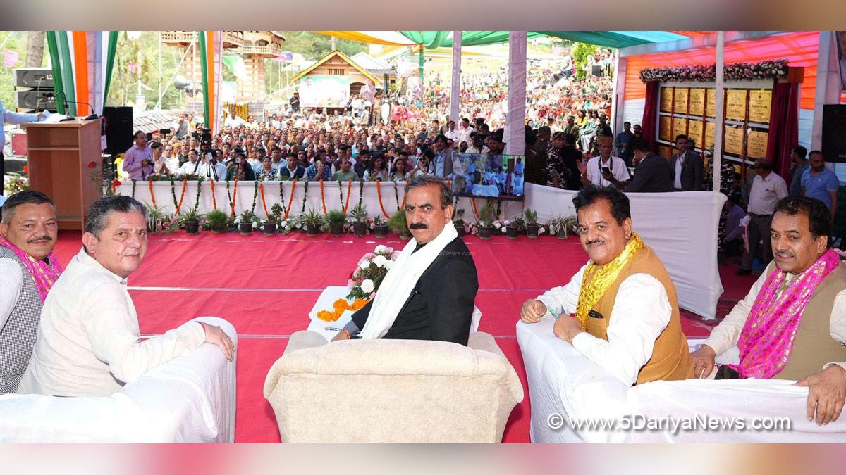 Sukhvinder Singh Sukhu, Himachal Pradesh, Himachal, Congress, Indian National Congress, Himachal Congress, Shimla, Chief Minister of Himachal Pradesh, Sunder Singh Thakur