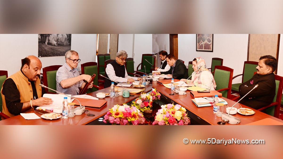 Omar Abdullah, Chief Minister of JK, Jammu and Kashmir National Conference, National Conference, Srinagar, Kashmir, Jammu And Kashmir, Jammu, Javid Ahmad Dar, Javid Dar, Javed Ahmed Rana, Javed Rana, Satish Sharma, Surinder Kumar Choudhary, Sakeena Itoo, Atal Dulloo