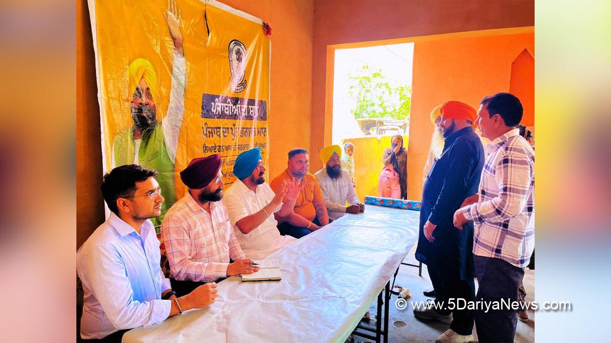 Kuljit Singh Randhawa, Dera Bassi, AAP, Aam Aadmi Party, Aam Aadmi Party Punjab, AAP Punjab, Aap Di Sarkar Aap De Dwaar, Aap Di Sarkar Aap De Dwar, Aap Di Sarkar Aap De Dwaar Scheme, Aap Di Sarkar Aap De Dwaar Scheme In Punjab, Government of Punjab, Punjab Government