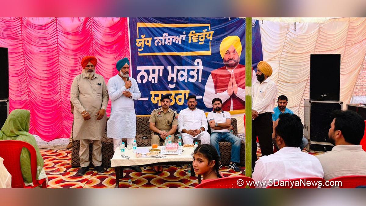 Rajneesh Kumar Dahiya, Rajneesh Dahiya, Firozpur, AAP, Aam Aadmi Party, Aam Aadmi Party Punjab, AAP Punjab, Anti Drug Mission, Drive Against Drugs, Comprehensive Action against Drug Abuse, CADA, Nasha Mukt Bharat Abhiyan, War Against Drugs, Yudh Nashian Virudh