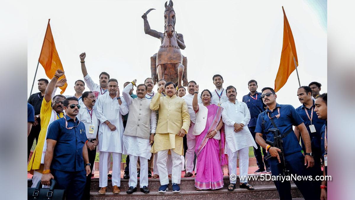 Dr Mohan Yadav, Bharatiya Janata Party, BJP, Chief Minister of Madhya Pradesh, Bhopal, Madhya Pradesh, Khajuraho, Maharaja Chhatrasal Jayanti, Panna