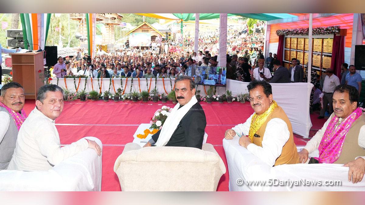 Sukhvinder Singh Sukhu, Himachal Pradesh, Himachal, Congress, Indian National Congress, Himachal Congress, Shimla, Chief Minister of Himachal Pradesh