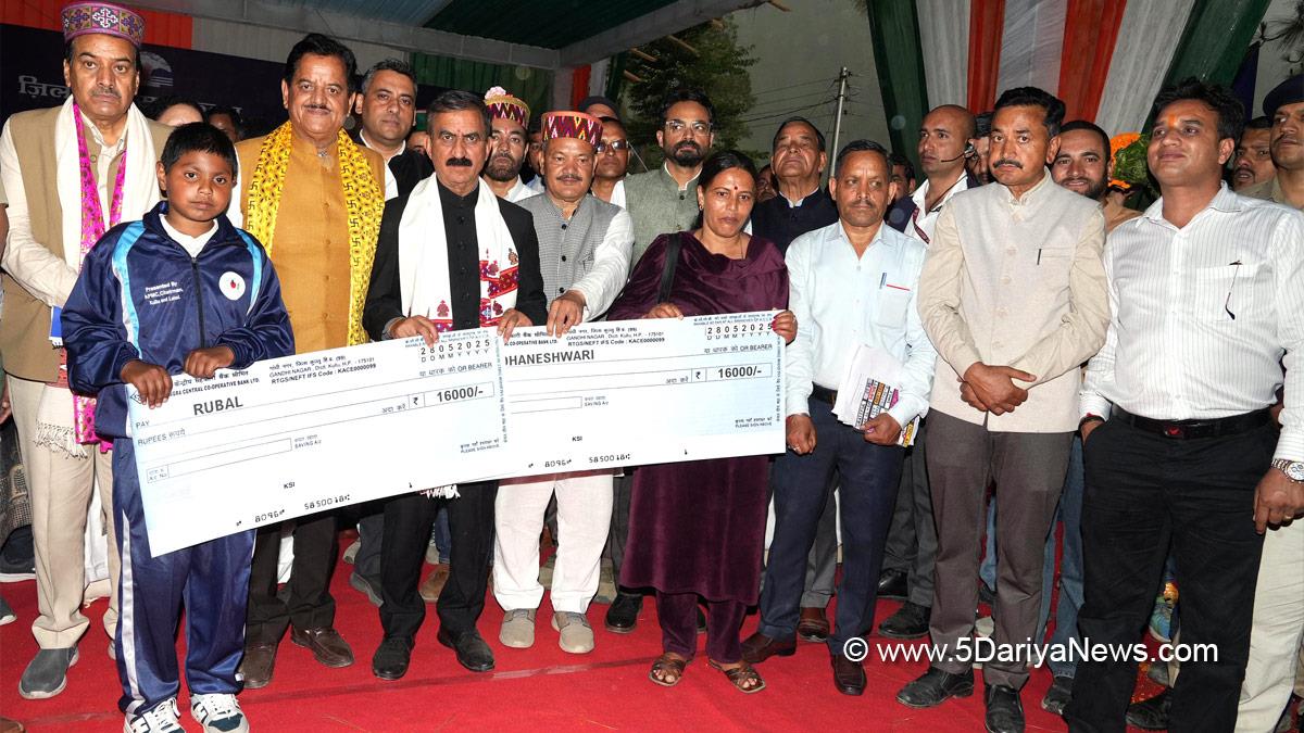 Sukhvinder Singh Sukhu, Himachal Pradesh, Himachal, Congress, Indian National Congress, Himachal Congress, Shimla, Chief Minister of Himachal Pradesh