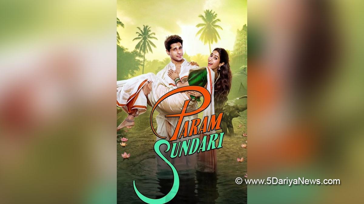 Bollywood, Sidharth Malhotra, Janhvi Kapoor, Param Sundari, Param Sundari Movie, Param Sundari Release Date, Param Sundari Cast