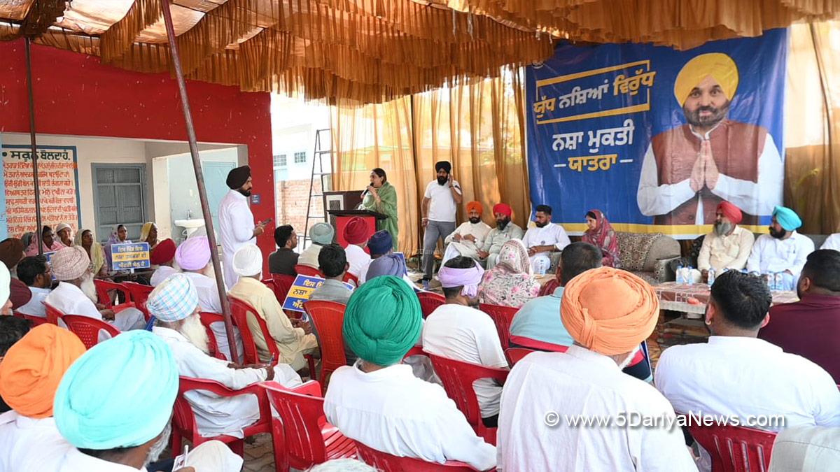 Amandeep Kaur Arora, Dr Amandeep Kaur Arora, Moga, AAP, Aam Aadmi Party, Aam Aadmi Party Punjab, AAP Punjab, Anti Drug Mission, Drive Against Drugs, Comprehensive Action against Drug Abuse, CADA, Nasha Mukt Bharat Abhiyan, War Against Drugs, Yudh Nashian Virudh