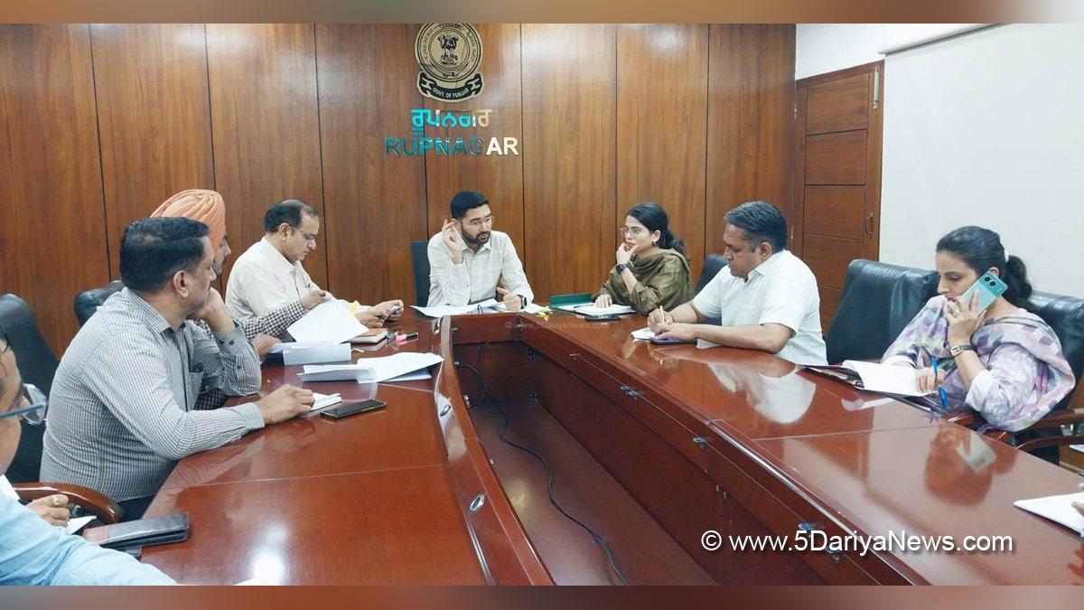 Varjeet Walia, DC Ropar, Deputy Commissioner Ropar, Rupnagar, Ropar, Dr Sanjeev Kumar