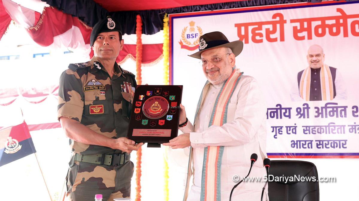 Amit Shah, Union Home Minister, BJP, Bharatiya Janata Party, Minister of Cooperation, Border Security Force, BSF