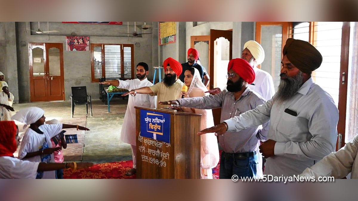 Amandeep Kaur Arora, Dr Amandeep Kaur Arora, Moga, AAP, Aam Aadmi Party, Aam Aadmi Party Punjab, AAP Punjab, Anti Drug Mission, Drive Against Drugs, Comprehensive Action against Drug Abuse, CADA, Nasha Mukt Bharat Abhiyan, War Against Drugs, Yudh Nashian Virudh