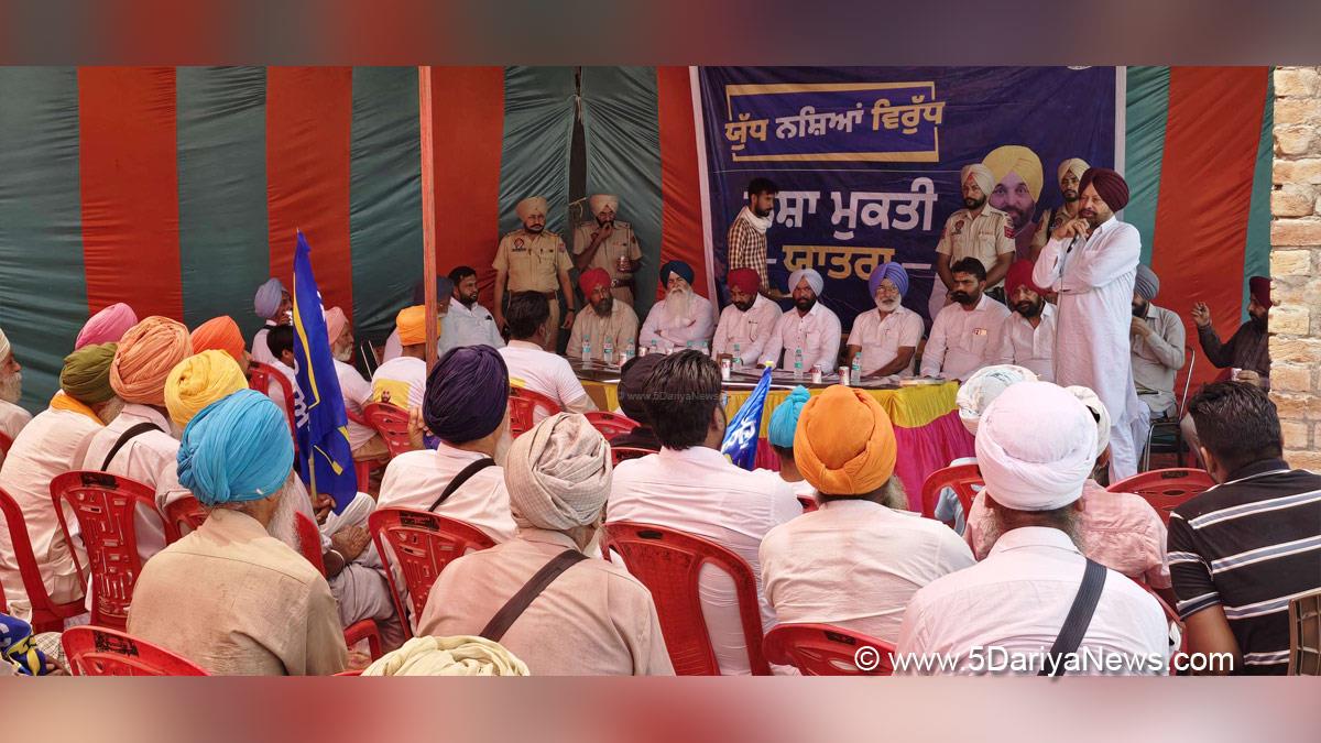 Jagdeep Singh, Jagdeep Singh Kaka Brar, Kaka Brar, Sri Muktsar Sahib, AAP, Aam Aadmi Party, Aam Aadmi Party Punjab, AAP Punjab, Anti Drug Mission, Drive Against Drugs, Comprehensive Action against Drug Abuse, CADA, Nasha Mukt Bharat Abhiyan, War Against Drugs, Yudh Nashian Virudh