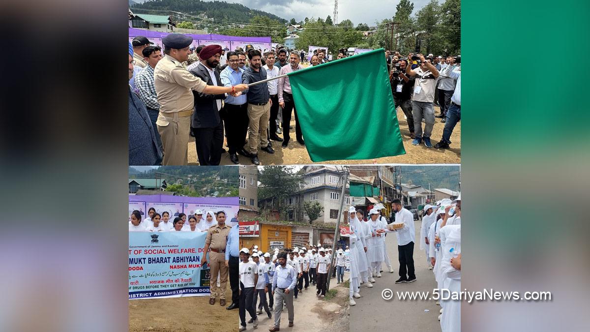 Harvinder Singh, Doda, Deputy Commissioner Doda, Kashmir, Jammu And Kashmir, Jammu, District Administration Doda, Nasha Mukt Bharat Abhiyaan, NMBA