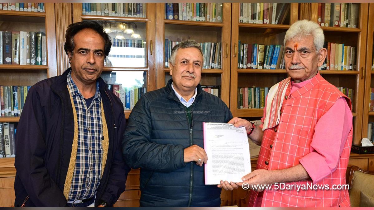 Manoj Sinha, Lieutenant Governor JK, Raj Bhavan, Jammu, Srinagar, Kashmir, Jammu And Kashmir, Gaurav Gupta