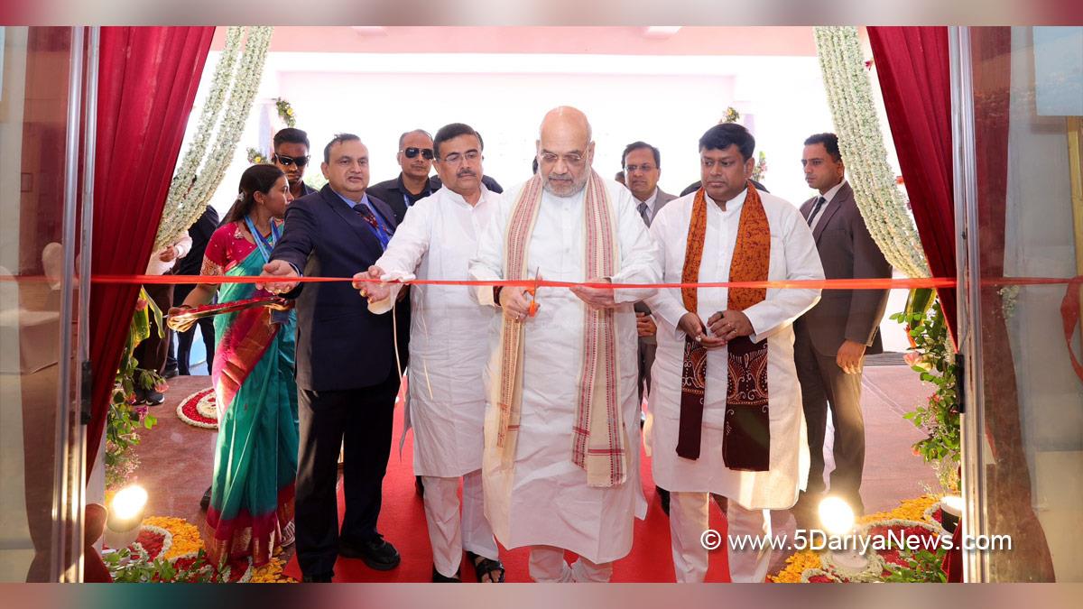 Amit Shah, Union Home Minister, BJP, Bharatiya Janata Party, Minister of Cooperation, Kolkata, West Bengal, Central Forensic Science Laboratory, CSFL