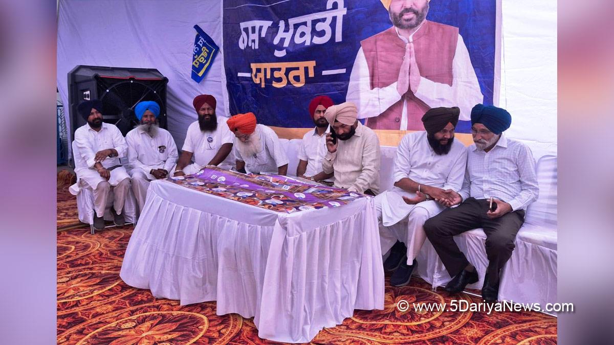 Dr Charanjit Singh, Chamkaur Sahib, AAP, Aam Aadmi Party, Aam Aadmi Party Punjab, AAP Punjab, Anti Drug Mission, Drive Against Drugs, Comprehensive Action against Drug Abuse, CADA, Nasha Mukt Bharat Abhiyan, War Against Drugs, Yudh Nashian Virudh