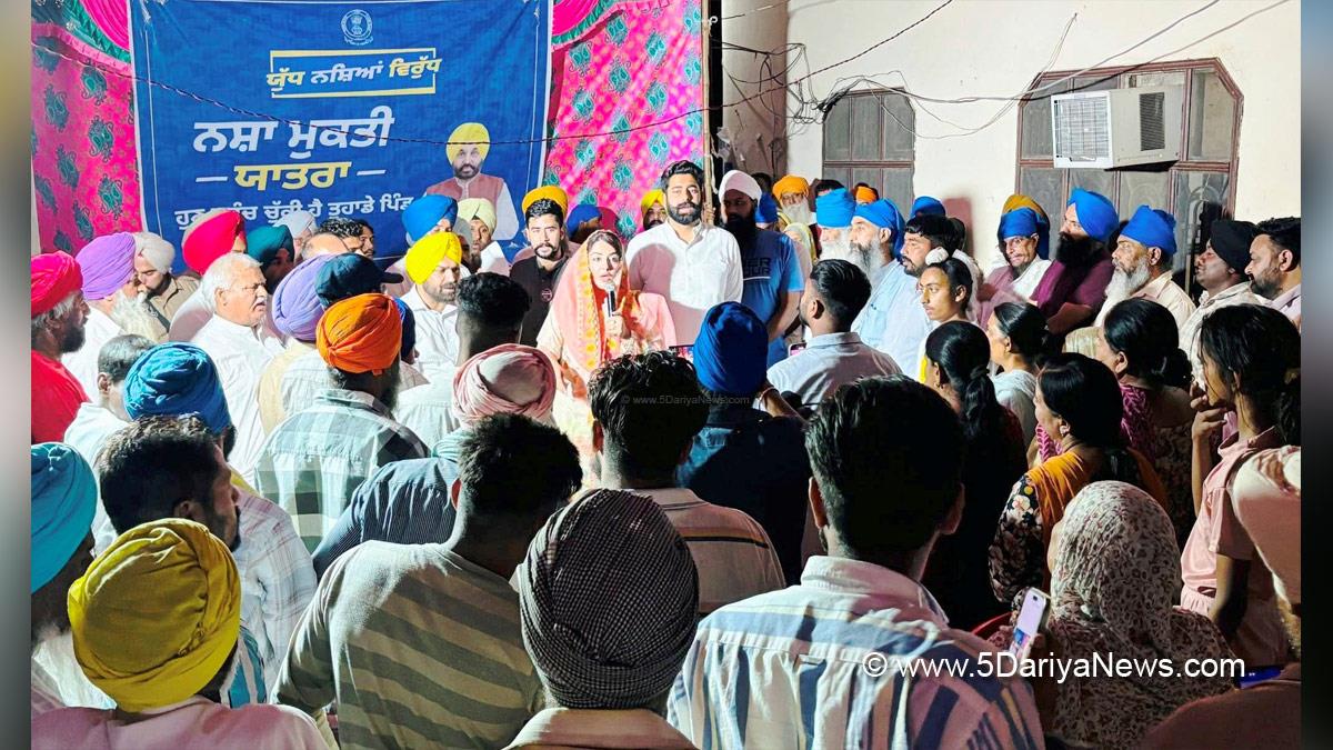 Sonia Mann, Batala, AAP, Aam Aadmi Party, Aam Aadmi Party Punjab, AAP Punjab, Anti Drug Mission, Drive Against Drugs, Comprehensive Action against Drug Abuse, CADA, Nasha Mukt Bharat Abhiyan, War Against Drugs, Yudh Nashian Virudh