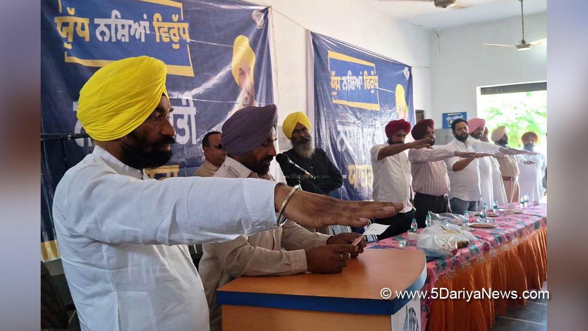 Dr Charanjit Singh, Chamkaur Sahib, AAP, Aam Aadmi Party, Aam Aadmi Party Punjab, AAP Punjab, Anti Drug Mission, Drive Against Drugs, Comprehensive Action against Drug Abuse, CADA, Nasha Mukt Bharat Abhiyan, War Against Drugs, Yudh Nashian Virudh