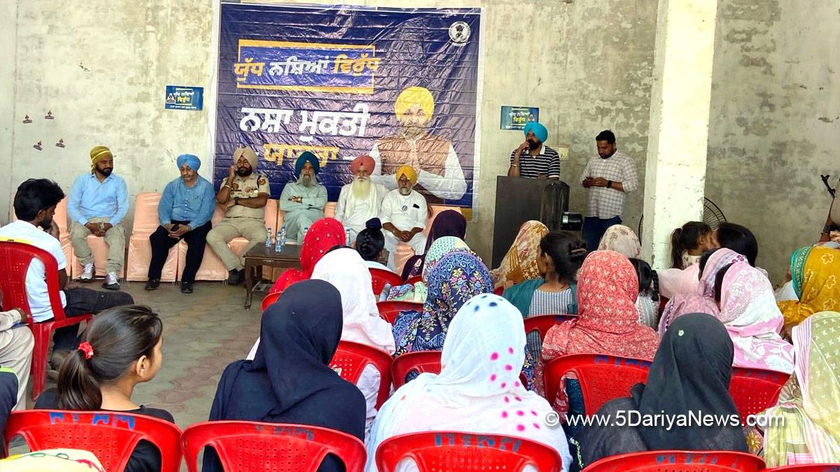Jaswinder Singh Ramdas, Amritsar, AAP, Aam Aadmi Party, Aam Aadmi Party Punjab, AAP Punjab, Anti Drug Mission, Drive Against Drugs, Comprehensive Action against Drug Abuse, CADA, Nasha Mukt Bharat Abhiyan, War Against Drugs, Yudh Nashian Virudh