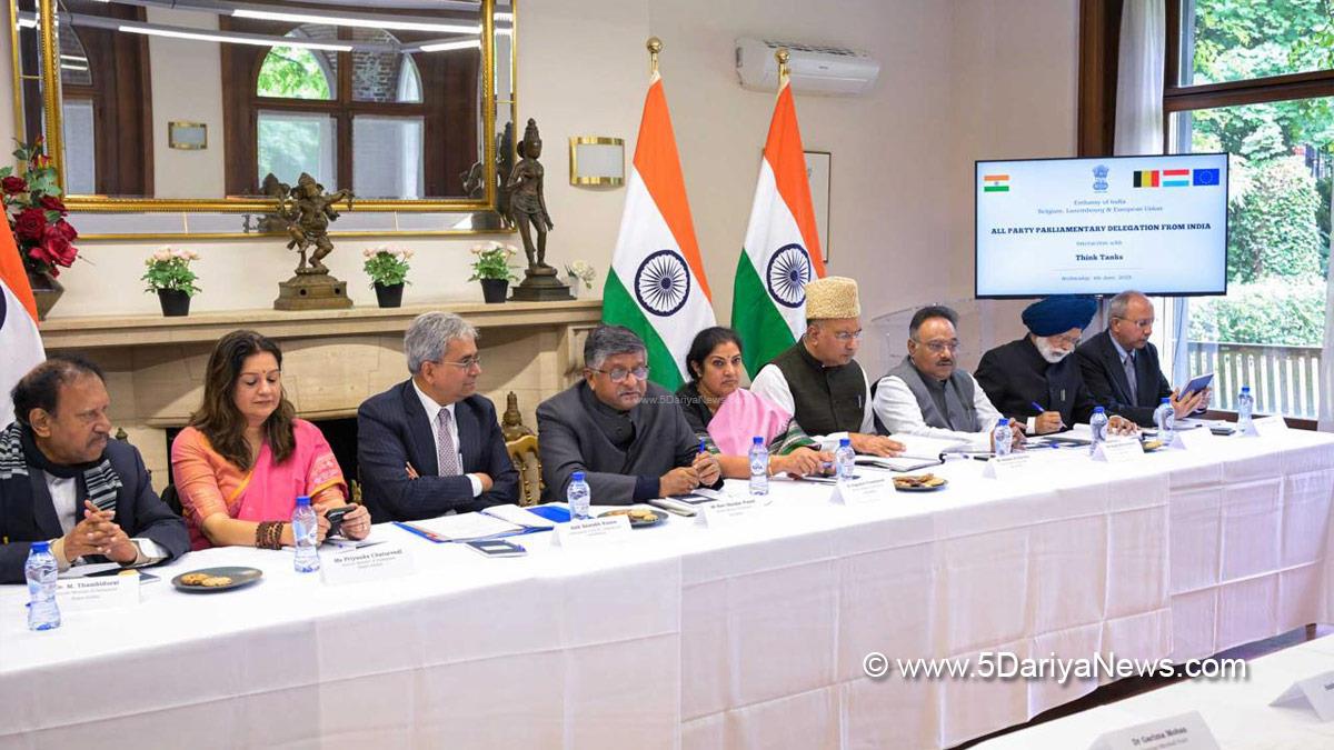 Operation Sindoor Outreach, Operation Sindoor, India Pakistan Conflict, Pakistan Drone Attack, Indian Army Response, Line of Control, LoC, Indian Air Defence, Pakistan Missile Strike, Indo Pak Border Tensions,Brussels, Ravi Shankar Prasad, Bharatiya Janata Party, BJP