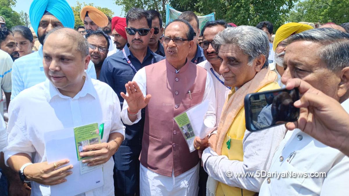 Shivraj Singh Chouhan, Shivraj Chauhan, BJP, Bharatiya Janata Party, World Environment Day, Ravee Singh Ahluwalia, CEO of Patiala Foundation, Viksit Krishi Sankalp Abhiyan, Punjab Agricultural University, PAU, Krishi Vigyan Kendra, KVK, KVK Patiala, KVK Patiala Campus