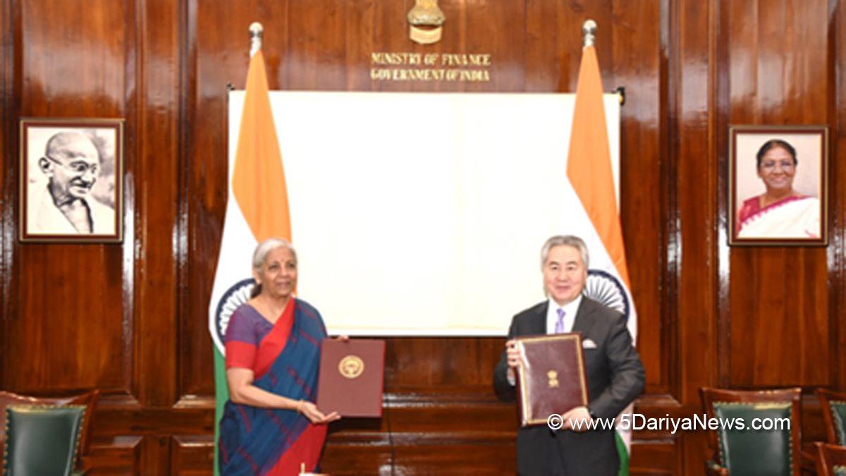 Nirmala Sitharaman, Union Minister for Finance Corporate Affairs, BJP, Bharatiya Janata Party, Zheenbek Kulubaev Moldokanovich, India Kyrgyzstan Investment Treaty