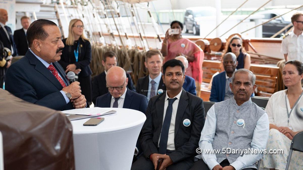 Dr Jitendra Singh, Bharatiya Janata Party, BJP, Marine Spatial Planning, MSP, Norway Minister of International Developmen, Asmund Grover Aukrust, Monaco Marine Conference