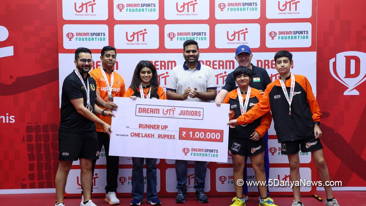 Sports News, Table Tennis, Ahmedabad, Kolkata Thunder Blades, Ritvik Gupta, Swara Karmarkar, Dream Sports Foundation