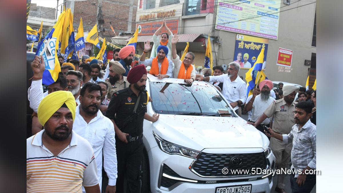 Sanjeev Arora, AAP, Aam Aadmi Party, Aam Aadmi Party Punjab, AAP Punjab, Harbhajan Singh
