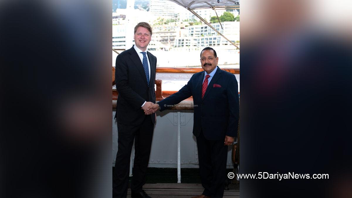 Dr Jitendra Singh, Bharatiya Janata Party, BJP, Marine Spatial Planning, MSP, Norway Minister of International Developmen, Asmund Grover Aukrust