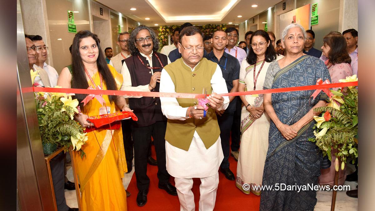 Nirmala Sitharaman, Union Minister for Finance and Corporate Affairs, BJP, Bharatiya Janata Party, Security Printing and Minting Corporation of India Limited, SPMCIL, World Trade Centre, Nauroji Nagar, New Delhi, Pankaj Chaudhary