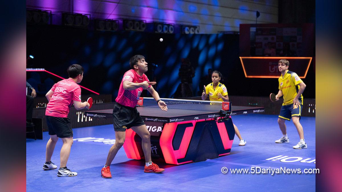 Sports News, Table Tennis, Ultimate Table Tennis, Ultimate Table Tennis Season 6, Ultimate Table Tennis 6, UTT Season 6, UTT 6, Ahmedabad, Dempo Goa Challengers