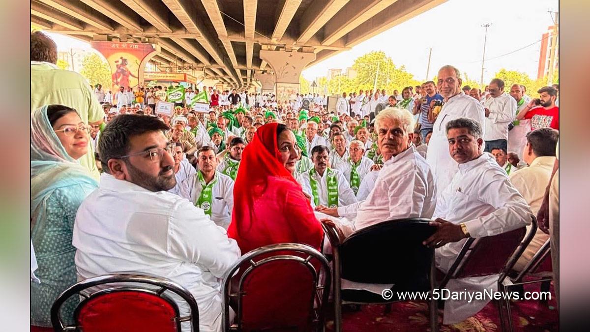 Protest, Rampal Majra, Indian National Lok Dal, Haryana, INLD