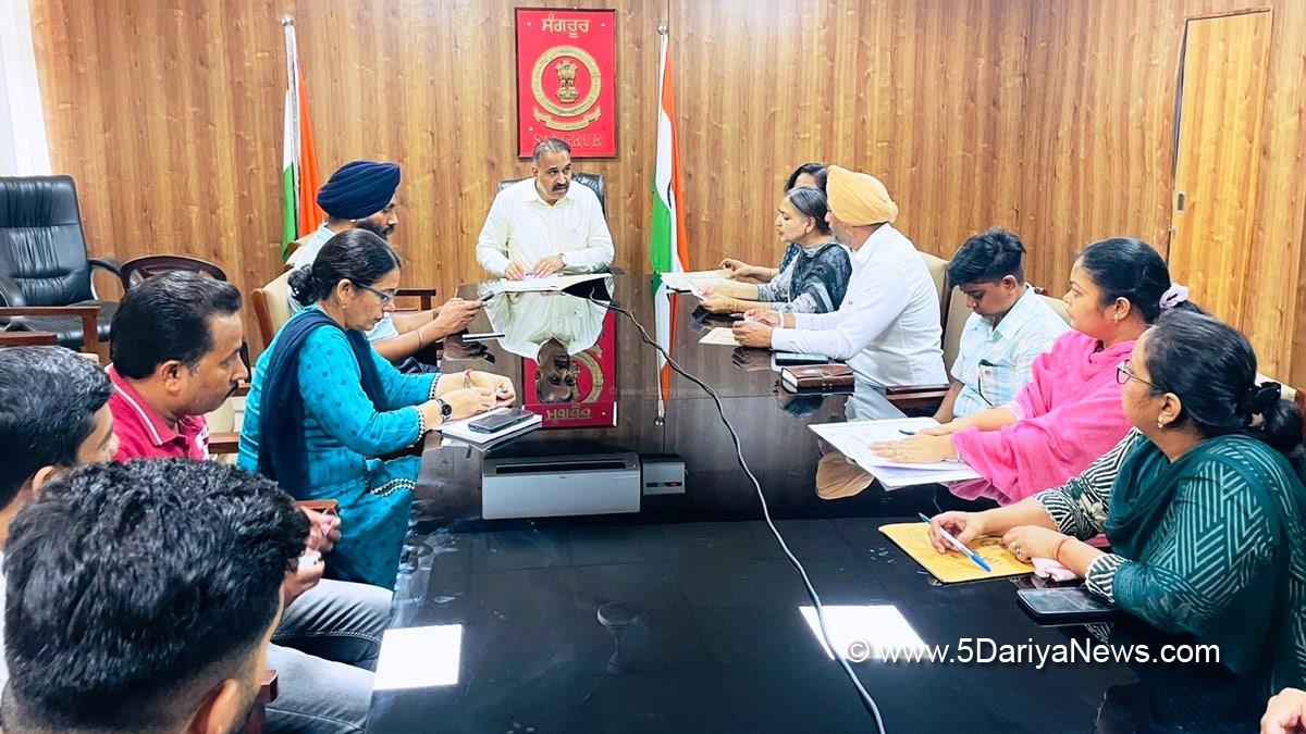 Sandeep Rishi, DC Sangrur, Deputy Commissioner Sangrur, Sangrur