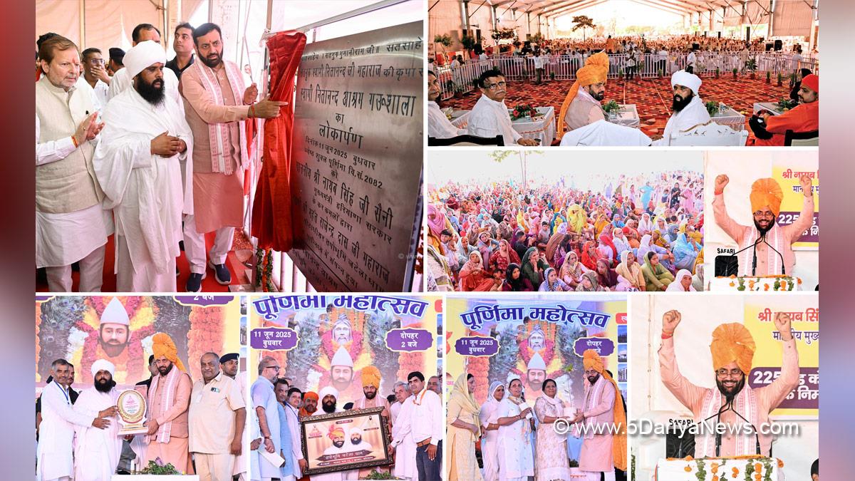 Nayab Singh Saini, Haryana, Bharatiya Janata Party, BJP, Haryana Chief Minister, Chief Minister of Haryana, BJP Haryana, Dr Arvind Sharma, Krishan Kumar Bedi, Om Prakash Dhankhar, Mohan Lal Badoli, Jhajjar, Jatela Dham, Swami Nitanand Ji