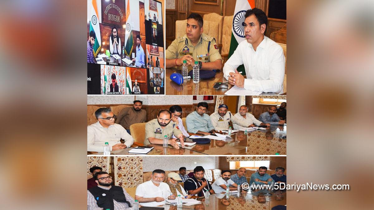 Vijay Kumar Bidhuri, Srinagar, DDC Kashmir, Divisional Commissioner Kashmir, Jammu, Kashmir, Jammu And Kashmir, District Administration Srinagar