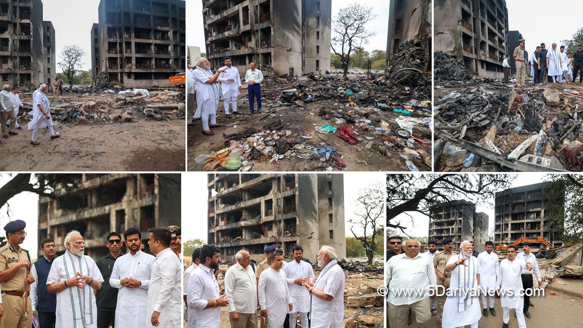 Narendra Modi, Modi, BJP, Bharatiya Janata Party, Prime Minister of India, Prime Minister, Narendra Damodardas Modi, Kinjarapu Rammohan Naidu, Kinjarapu Ram Mohan Naidu, Ram Mohan Naidu, Bhupendra Patel, Bhupendrabhai Rajnikantbhai Patel, Chief Minister of Gujarat, Ahmedabad Air Crash, Air India, Air India Plane Crash, Ahmedabad Plane Crash