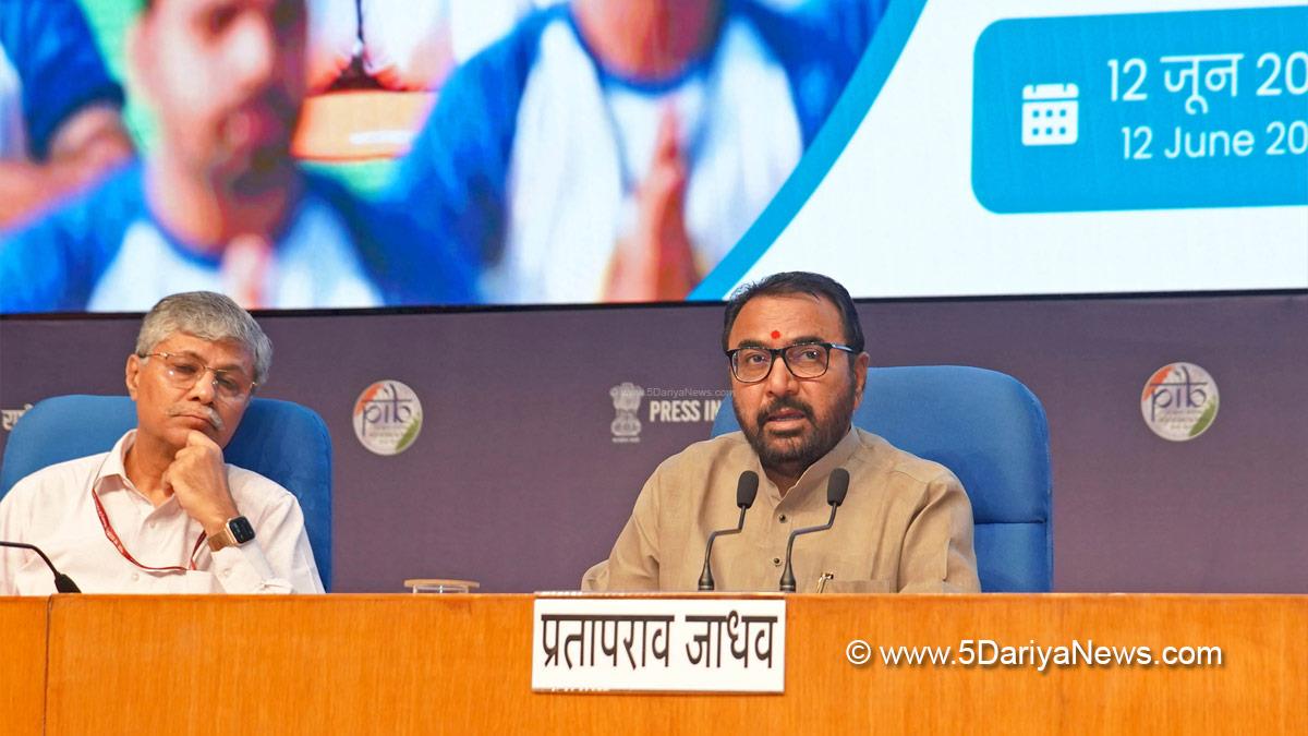 Prataprao Jadhav, Prataprao Ganpatrao Jadhav, BJP, Bharatiya Janata Party, Ministry of AYUSH